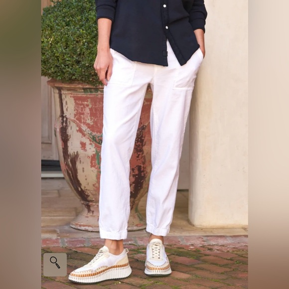 Frank & Eileen Pants - Frank & Eileen White Jameson Pants